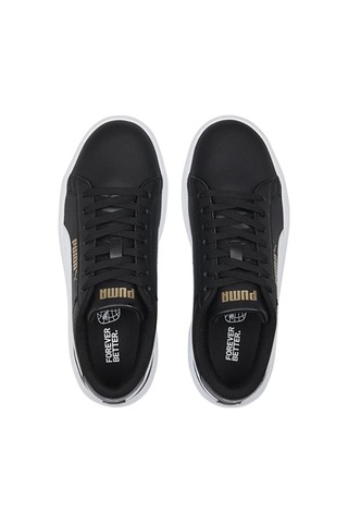 Puma Smash Platform V3 Kadın Sneaker Siyah Siyah