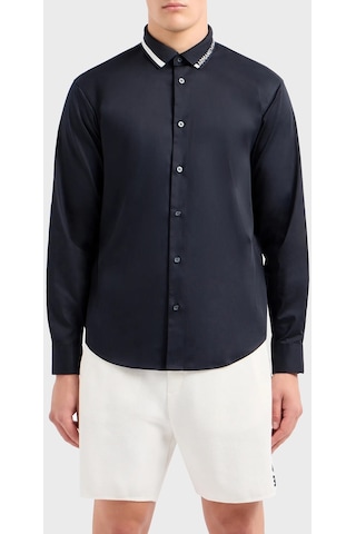 Armani Exchange Erkek Gömlek 3dzcl6 Zn10z 1583 Lacivert