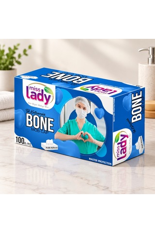 Bone 100'lü Atyticaret Tesettür Bone Ürün Çok Renkli