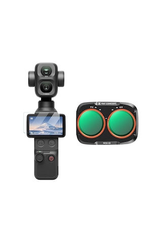 K&f Concept Osmo Pocket 4p Uyumlu Nd2-32 Filtre Osmo Pocket 4 Pro Değişken Ayarlanabilir 5 Stop Nd2-32 Filtre