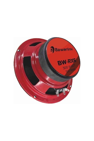 Bawerlink Bw-rx6 Ultra-pro 16 Cm Midrange Hoparlör Çifti 600w Maks, 300w Rms, Profesyonel Seri