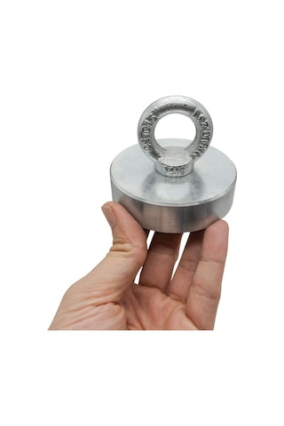 Ø80 mm Ferrit Çok Güçlü Pot Mıknatıs