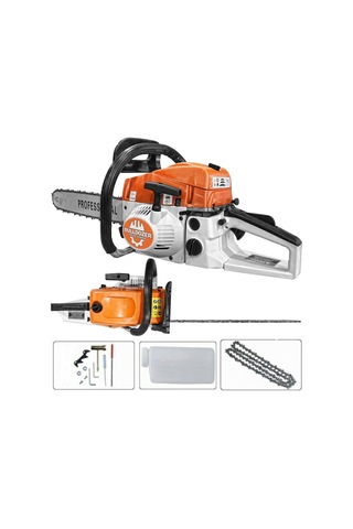 Bulldozer Raw 390 Benzinli Testere Ağaç Odun Dal Kesme