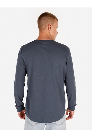 Colin's Colins Mavi Erkek Tshirt U.kol İndigo