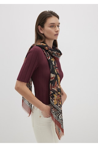 Mavi - Siyah Şal 1913492-900 Siyah