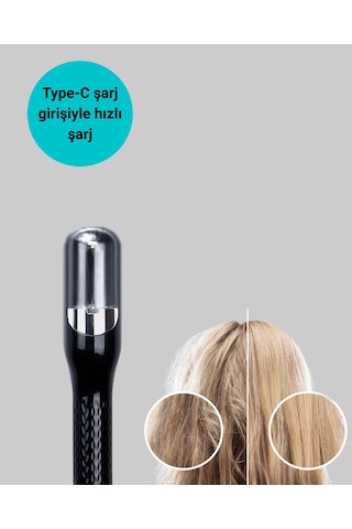 Rh-6668 Taşınabilir Şarjlı Saç Kesme Makinesi Elektrikli Kişisel Bakım Aleti Yeni Nesil Aklby-bsva58 Diğer