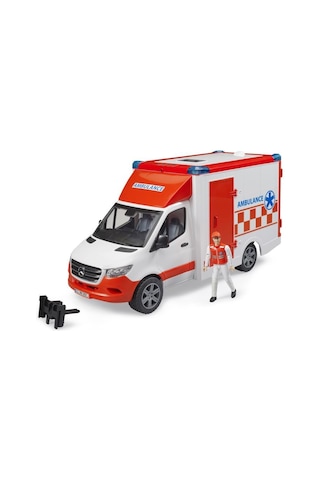 Bruder Mercedes Benz Sprinter Sirenli Ambulans Ve Ekibi Br02676