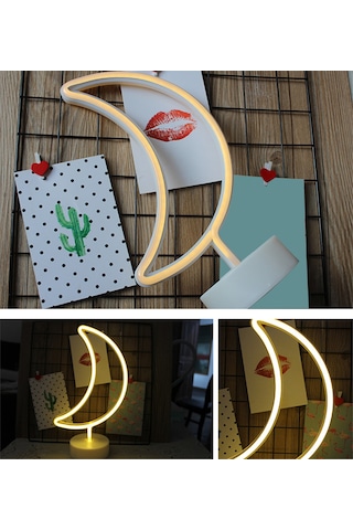 Symbee Led Fantom Figürlü Masa Lambası, Yatak Odası Dekorasyonu, Usb Ve Pil Aa Çift Kullanimlı Gece Lambası Diğer