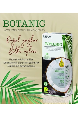 Botanıc Amonyaksız Kalıcı Krem Boya Seti 5.0