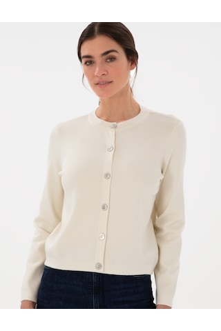 Pierre Cardin Kadın Ekru Hırka Triko 50299413-vr019 Ekru