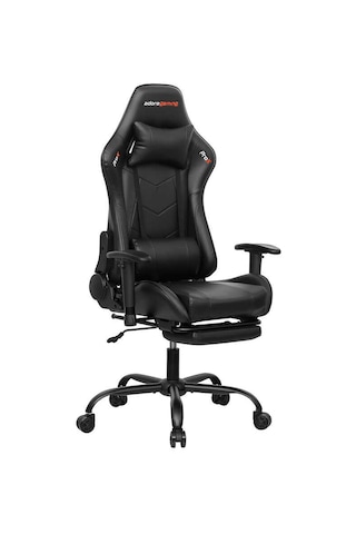 Adore Gaming Prox Ergo Oyuncu Koltuğu - Siyah S.deri 71x126-136x77,5 Cm Siyah