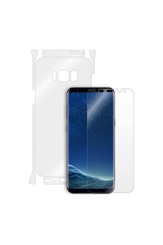 Exquıs Samsung Galaxy G950 S8 Uyumlu Ön Ve Arka Koruma 360 Full Kaplama - Şeffaf
