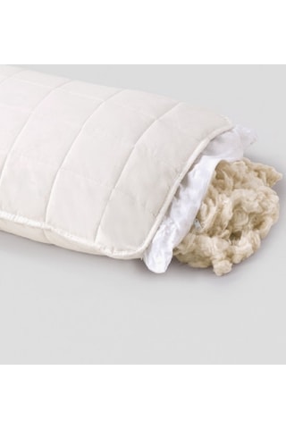 Cottonbox 3852 Kapitoneli Pamuk Yastık 50 x 70 CM Beyaz