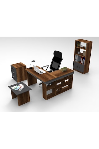 Robinhome Robin Home Boston L Ofis Çalışma Masası Ofis Büro Takımı Masa Seh