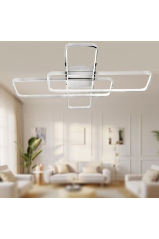 Tt040-kr Tt Aydınlatma Krom Kaplama Plofonyer Beyaz Işık Led Krom