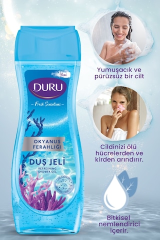 Fresh Sensations Okyanus Ferahlığı Duş Jeli 3 X 450ML Diğer
