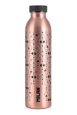 Mılan 643020cp Copper Siyah Paslanmaz İzotermal Matara 591ml