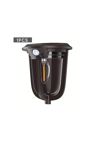 Motion003 1 Bilgisayar Güneş Enerjili Hareket Sensörlü Su Geçirmez Kablosuz Duvar Lambası Dış Mekan Aydınlatma Ahşap