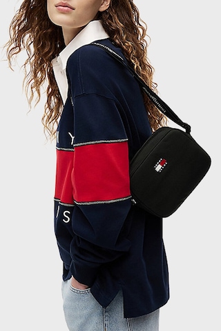 Tommy Jeans Logolu Ayarlanabilir Askılı Çanta Kadın Çanta Aw0aw18769 Bds Siyah