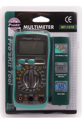 Proskit Mt-1210 3 1/2 Kompakt Dijital Multimetre N11.655