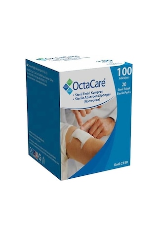 Octacare Non Steril Spanç 7.5 x 7.5 CM 500’lü