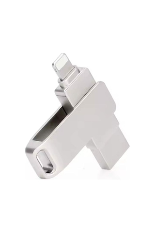 64gb Apple Uyumlu iPhone Usb Flash Bellek Otg Destekli Lightning Ve Usb Girişli Taşınabilir Hafıza-1351