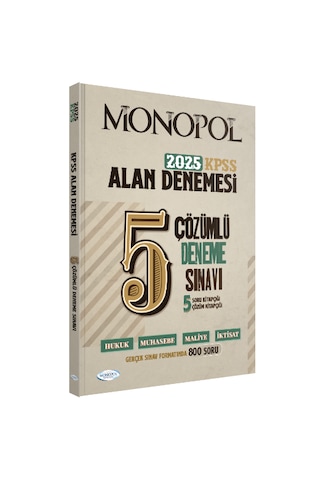 2025 Kpss Alan Bilgisi Tamamı Çözümlü 5 Deneme Sınavı