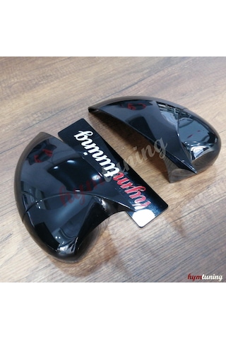 Ford Fiesta Mk7 Yarasa Ayna Kapağı - Parlak Siyah Abs Plastik