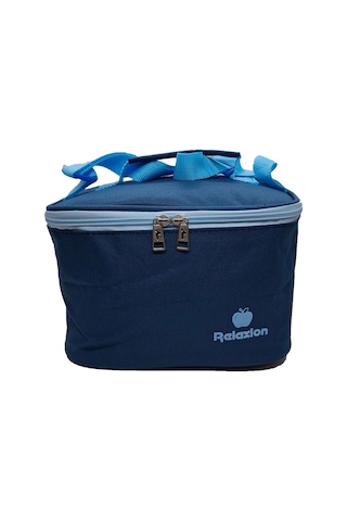 Termoslu Okul Beslenme Çantası Lacivert Termal Lunch Box Çocuk Yetişkin Lacivert