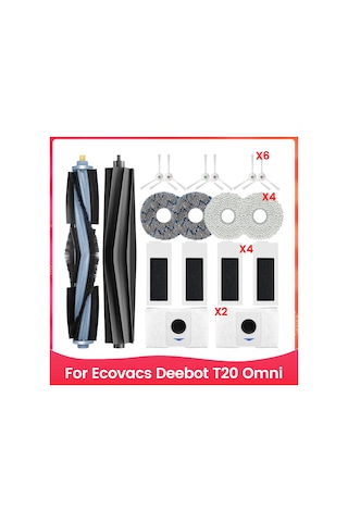 Ecovacs Deebot T20 Omni Elektrikli Süpürge İçin Yedek Parça Seti