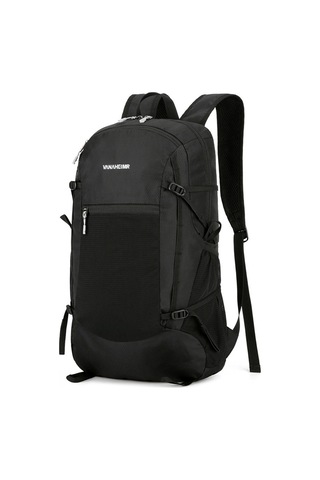 Vanaheımr-hafif Katlanabilir Sırt Çantası Suya Dayanıklı Paketlenebilir,siyah Siyah