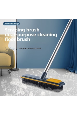 Teltree Ev, Banyo, Mutfak İçin Sabit Kısa Saplı 38cm Sert Telli Zemin Fırçası - Köşeler Ve Aralıklar İçin Derin Temizlik Beyaz Diğer