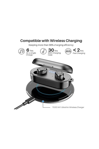 Tozo T10S IPX8 ENC TWS Bluetooth 5.3 Kablosuz Kulaklık