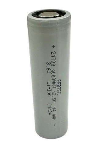 21700 3.7v 4000 Mah 12.5c Li-ion Şarjlı Pil-1 Adet