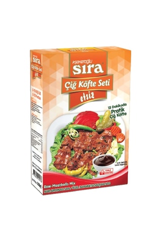 Şekeroğlu Sıra Çiğ Köfte Seti Etsiz 500 G