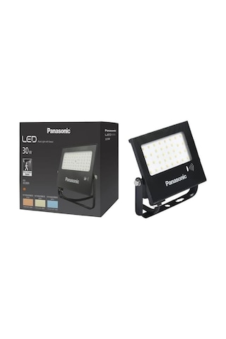 Led Projektör Sensorlü, Beyaz Işık 30w 2560lm 6500k