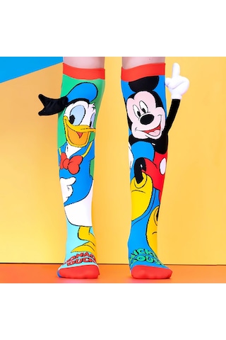 Madmia Donald Duck Mickey Çorap Çok Renkli