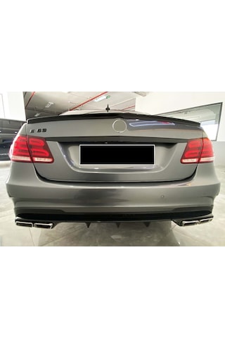 Mercedes W212 Bagaj Üstü Spoyler Parlak Siyah Boyalı 2009-2016