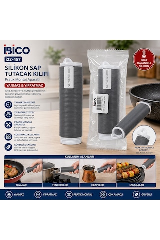 İbico İ22-457 Silikon Tava Sapı Tutacak Kılıfı Isıya Dayanıklı Diğer