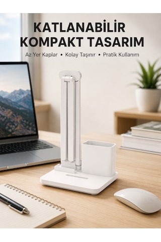 Ev Ve Ofis İçin Fonksiyonel Masa Lambası Enerji Tasarruflu, Çok Yönlü Kullanım Yeni Nesil Sarı