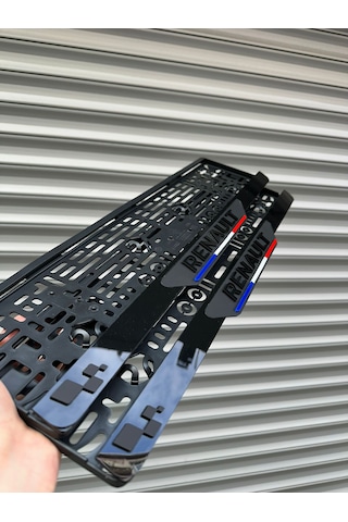 Vipplaka Renault Uyumlu Ortası Mat Plakalık