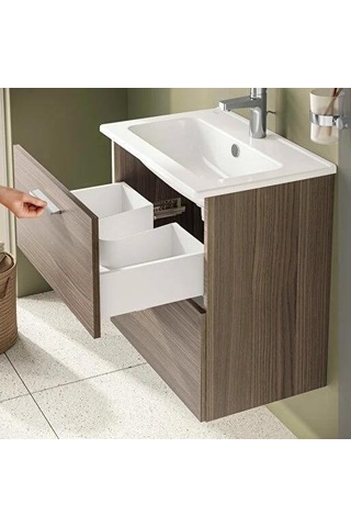 Vitra Mia 75103 Cordoba 60Cm Banyo Dolabı Set Çok Renkli