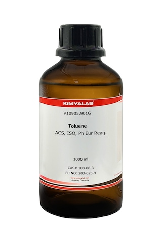 Toluen 99.5% - Metil Benzen Cam Şişe - Toluene Extra Pure 1 L Toluen 99.5% - Metil Benzen Cam Şişe - Toluene Extra Pure 1 L