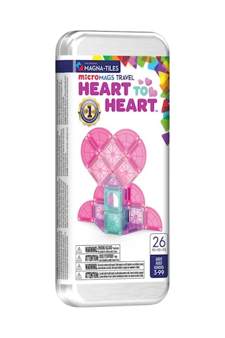 Magna-tıles - Travel Set - Kalpli Set Manyetik Bloklar - 26 Parça Magna-tıles - Travel Set - Kalpli Set Manyetik Bloklar - 26 Parça