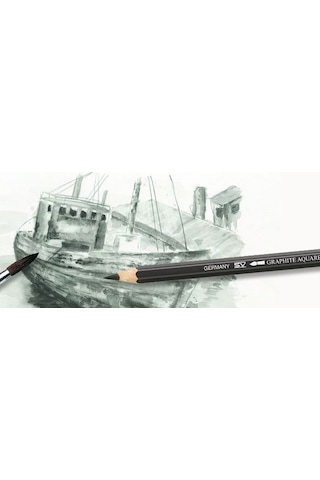 Faber Castell Graphite Aquarelle Kalem 4B
