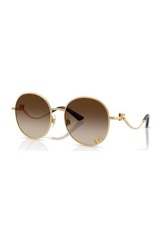 Dolce Gabbana Dg2324 02/13 56 Kadın Güneş Gözlüğü Altın