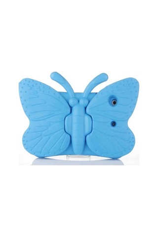 iPad Uyumlu 10.2 Uyumlu (8.Nesil) Zore Butterfly Standlı Tablet Kılıf-Si