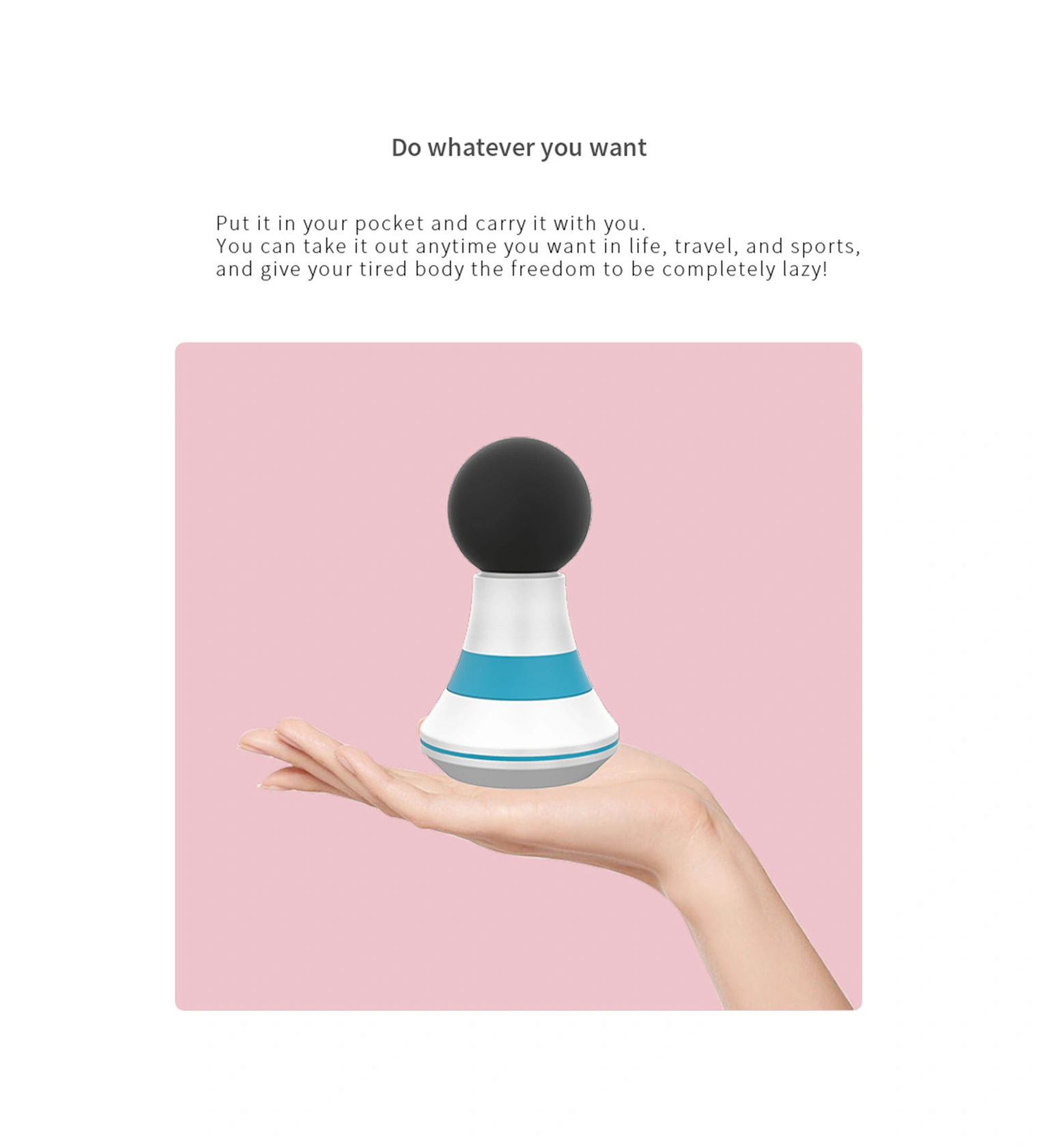 Xindoker Elektrikli Mini Masaj Aleti Kas Ağrısı Alınması İçin 6 Seviye Güç 400mah Pil Sarı Renk Sarı