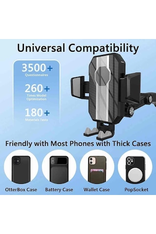 Araç İçin Telefon Tutucu Ekstra Güçlü Uzun Ve Dayanıklı Vantuz