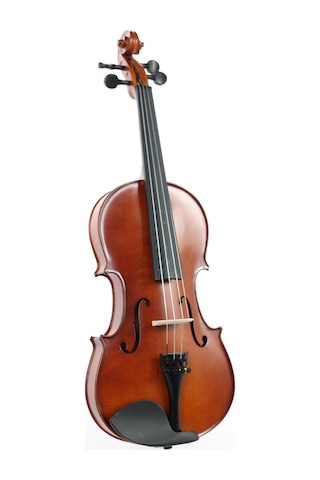 Almira Cnm4010-34-mat Mat Cilalı Keman - 3/4 Eğitim - Küçük Boy Keman Mat Naturel Bitiş, Ladin Üst Kapak, Akçaağaç Arka Ve Yanlar, Taşıma Çantası Dahil Uyum: 9-12 Yaş Arası 3/4 Boy Öğrenciler